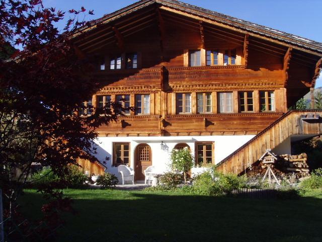 Bed and Breakfast Bergluft Lenk Esterno foto